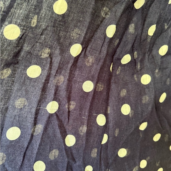 Zimmermann Scarborough Eyelet Navy Polka Dot Maxi Dress Size 1 Small $950 - Picture 9 of 12